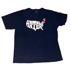 New England Haters Map T-Shirt (L)